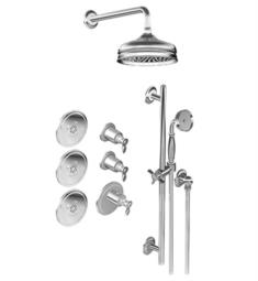 Graff GS3.112SH-LM14E0 Topaz M-Series Wall Mount Full Thermostatic Shower System with Lever Handle