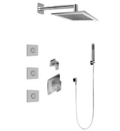 Graff GM2.122SG-LM31E0 Solar M-Series Wall Mount Full Thermostatic Shower System with Lever Handle