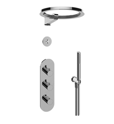Graff GL3.029WT-RH0 Ametis M-Series Thermostatic Shower Only Faucet with Handshower and 3-Way Diverter