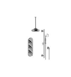 Graff GS3.011WB-LM14E0 Topaz M-Series Thermostatic Shower Only Faucet with Handshower and Slidebar