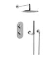 Graff GL2.022WD-RH0 M.E 25 M-Series Wall Mount Thermostatic Shower Only Faucet with Handshower