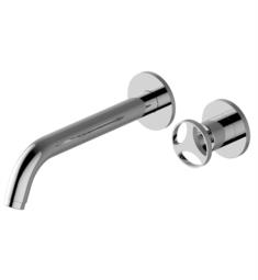 Graff G-11436-C19 Harley 2 3/4" Two Hole Wall Mount Bathroom Sink Faucet with C19 Wheel Handle