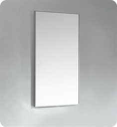 Fresca FMR8508SL 18 3/4" Aluminum Framed Mirror