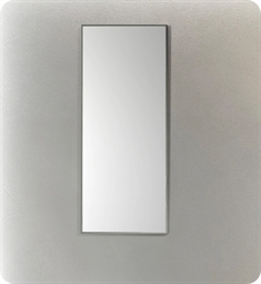 Fresca FMR8513SL 19 3/4" Aluminum Framed Mirror