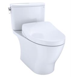TOTO MW4423046CEFG#01 Nexus 29 1/2" Two-Piece Elongated Toilet with 1.28 GPF Single Flush and Washlet+ S500e in Cotton