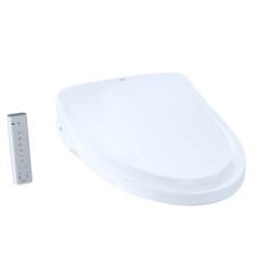 TOTO SW3054AT40#01 15 1/8" Elongated Washlet Electronic Bidet Toilet Seat with Ewater and Classic Lid in Cotton White