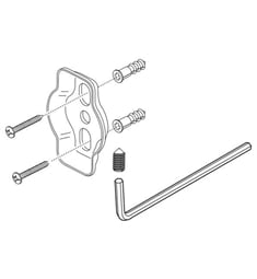 Delta RP100084 Addison Mounting Bracket with Screws