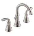 Delta 35962LF-SS-ECO Mandara 7" Two Handle Widespread Bathroom Faucet with Pop-Up Drain in Stainless
