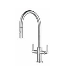 Franke FFPD3350 Cube 2 Handle Pull-Down Kitchen Faucet