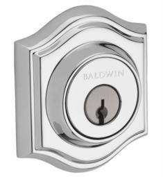 Baldwin DCTAD Reserve 3 1/8" Double Cylinder C Keyway Deadbolt with Traditional Arch Rosette