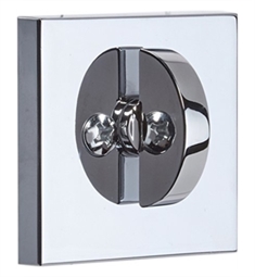 Baldwin PTCSD Reserve 2 5/8" One-Sided Patio Deadbolt with Contemporary Square Rosette