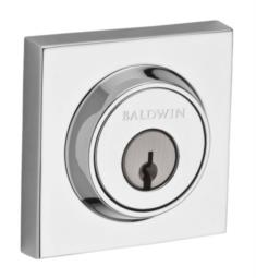 Baldwin SCCSD Reserve 2 5/8" Single Cylinder C Keyway Deadbolt with Contemporary Square Rosette