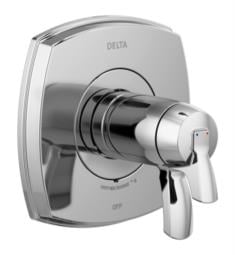 Delta T17T076 Stryke 7" 17 Series Thermostatic Valve Only and Trim with Lever Handle