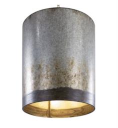 Varaluz 323P03OG Cannery 3 Light 16" Incandescent Ceiling Mount Pendant in Ombre Galvanized