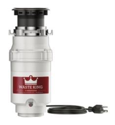 Moen L-111 Waste King 12 3/4" Continuous Feed 1/3 Horsepower Sound-Insulated Garbage Disposal