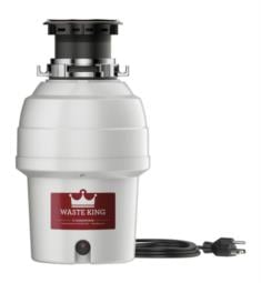 Moen L-3200 Waste King 13 3/4" Continuous Feed 3/4 Horsepower Sound-Insulated Garbage Disposal