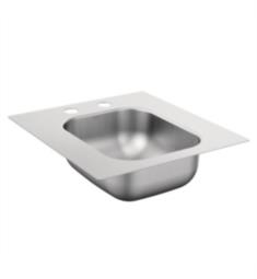 Moen KG2045522 16 3/8" Single Bowl Drop-In Stainless Steel Rectangular Kitchen Sink