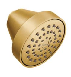 Moen 6399BG 3 1/2" Wall Mount Single-Function Rainfall Round Showerhead in Brushed Gold
