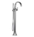 Moen S3105 Doux 41 1/4" Free Standing Single Handle Tub Filler With Hand Shower