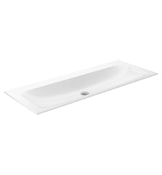 Keuco 3298031125 Plan 47 5/8" Ceramic Rectangular Drop-In Bathroom Sink in White