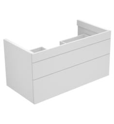 Keuco 315510000 Edition 41 3/8" Wall Mount Single Bathroom Vanity Base with Soft Close Mechanism Double Drawers