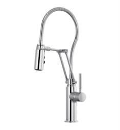 Brizo 63121LF Solna 21 1/2" Deck Mount Single Handle Articulating Kitchen Faucet