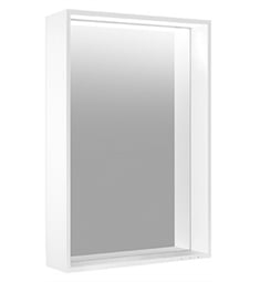 Keuco 07896172050 Light Mirror 25 1/2" Wall Mount Aluminium Framed Rectangular Mirror with LED Light