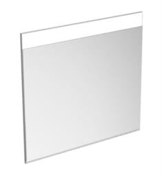 Keuco 115961750 Edition 400 Light Mirror 28" to 55 5/8" Wall Mount Aluminium Framed Rectangular Mirror with LED Light
