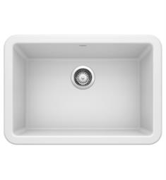 Blanco 402313 Ikon 27" Single Bowl Apron Front Silgranit Kitchen Sink in White