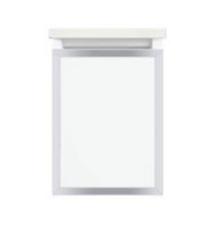Robern VP12H2D18F Profiles 12 1/8" Wall Mount Bathroom Vanity with Framed Single Glass Drawer