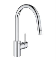 Grohe 3134910E Concetto 15" Single Handle Deck Mount Kitchen Faucet in Starlight Chrome