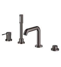 Grohe 19578A Essence 9 7/8" Four Hole Widespread/Deck Mounted Roman Tub Filler with Handshower