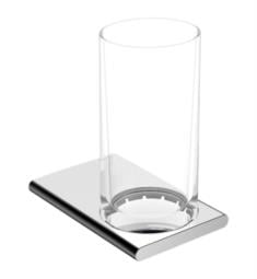 Keuco 115509000 Edition 2 7/8" Wall Mount Tumbler Holder with Crystal Glass