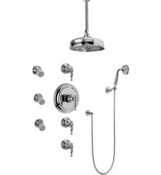 Graff GA1.221B-LM22S Lauren Traditional Thermostatic Set with Body Sprays and Handshower