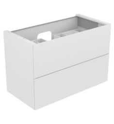 Keuco 3135200 Edition 41 3/8" Wall Mount Single Bathroom Vanity Base with Push to Open Double Drawers