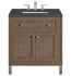 1 1/4" Suede Charcoal Soapstone Quartz Top with Sink/s