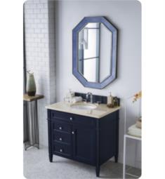 James Martin 650-V36-VBL Brittany 36" Freestanding Single Bathroom Vanity in Victory Blue
