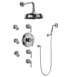Graff GA1.222B-LM15S Nantucket Traditional Thermostatic Set with Body Sprays and Handshower