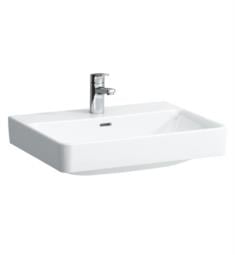 Laufen H810963000U Pro S 23 5/8" Wall Mount Rectangular Bathroom Sink in White