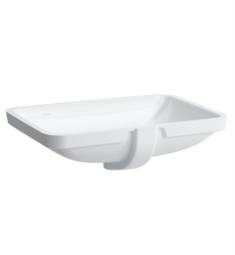 Laufen H8119690001091 Pro S 25 3/8" Undermount/Drop-In Rectangular Bathroom Sink in White