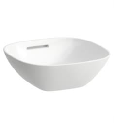 Laufen H812300 Ino 13 3/4" Vessel Square Bathroom Sink with/without Overflow