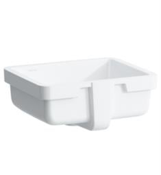 Laufen H8124320001 Living City 15 3/4" Undermount/Drop-In Rectangular Bathroom Sink in White