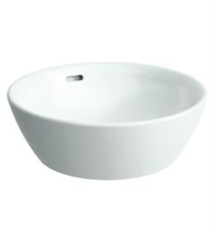 Laufen H8129620001091 Pro B 16 1/2" Vessel Round Bathroom Sink without Tap Hole in White