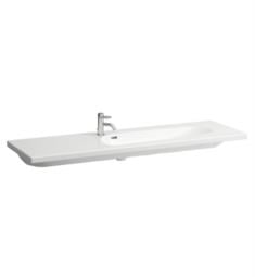 Laufen H8148080001 Palomba 63" Wall Mount Bathroom Sink in White