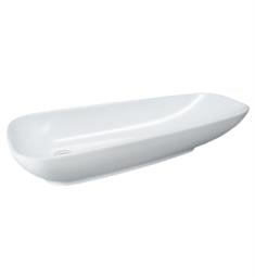 Laufen H8168010001121 Palomba 35 3/8" Vessel Bathroom Sink without Overflow in White