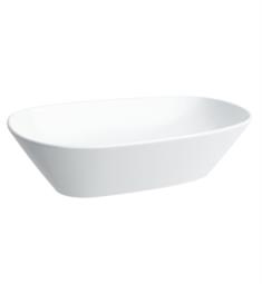 Laufen H8168020001121 Palomba 20 1/2" Vessel Bathroom Sink without Overflow in White