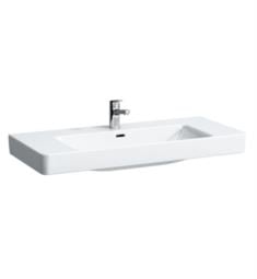 Laufen H8169660001 Pro S 41 3/8" Wall Mount Rectangular Bathroom Sink with Overflow in White
