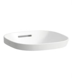Laufen H817301 Ino 13 3/4" Drop-In Rectangular Bathroom Sink with/without Overflow in White
