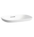 Laufen H817302 Ino 19 5/8" Drop-In Rectangular Bathroom Sink with/without Overflow