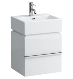 Laufen H4011120754631 Case 17 3/8" Wall Mount Single Sink Bathroom Vanity Base in White